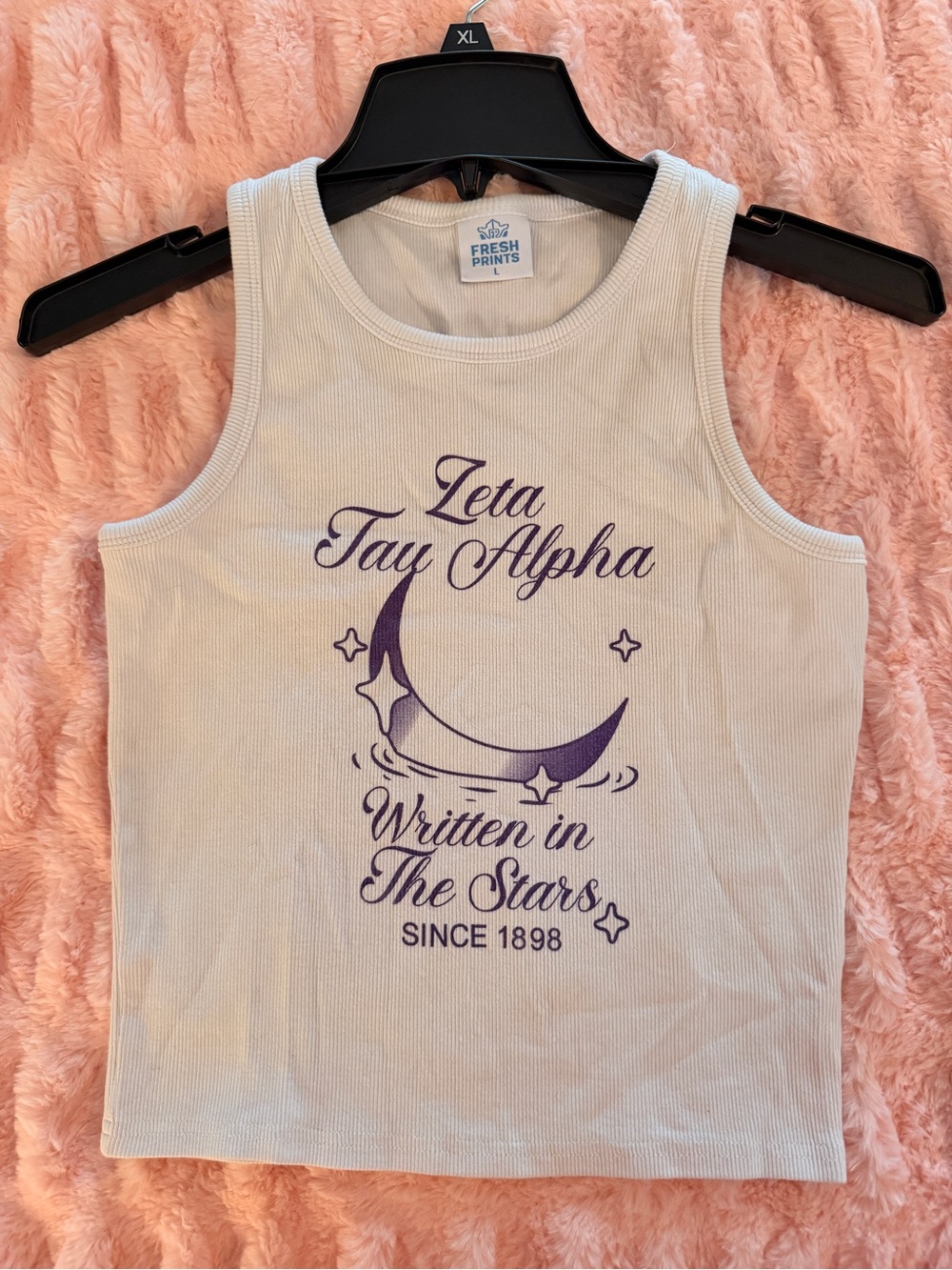 ZETA Fresh Prints L Ribbed Tank Top - Picture 2 of 9